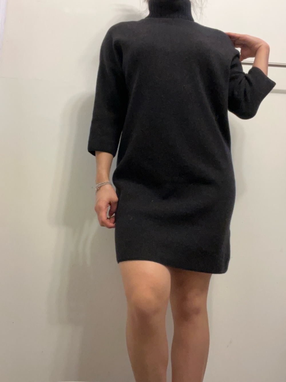 A26 Tuckernuck Pomander Place Black Shimmer Midi Dress